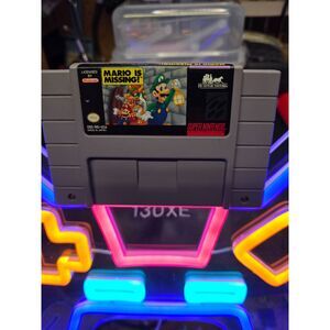 Mario is Missing for Super Nintendo SNES